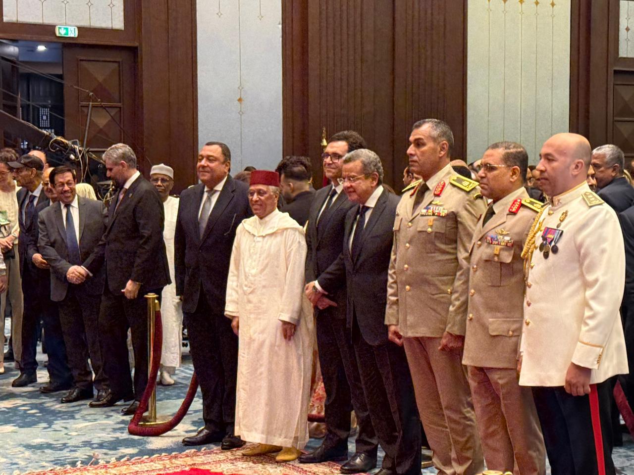 السفارة المغربية بالقاهرة تحتفل باليوم الوطني