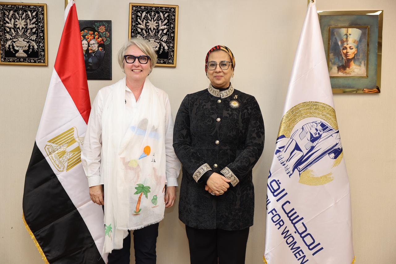 رئيسة المجلس القومي للمرأة تستقبل سفيرة فنلندا بالقاهرة لبحث سبل تعزيز التعاون المشترك